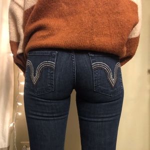 Diamond Embellished 7 For All Man Kind Jeans!